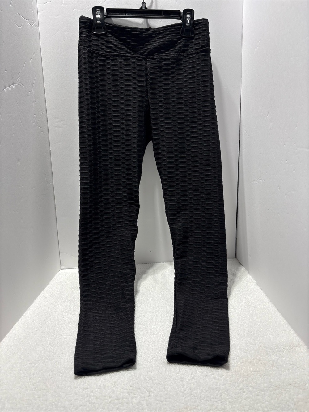 No Boundaries Black Textured Leggings
